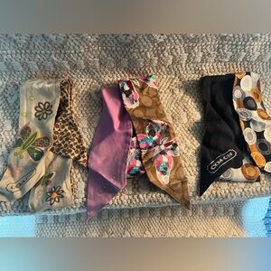 Coach purse scarfs